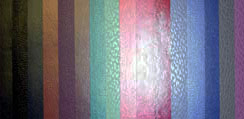 selection of leatherette colors